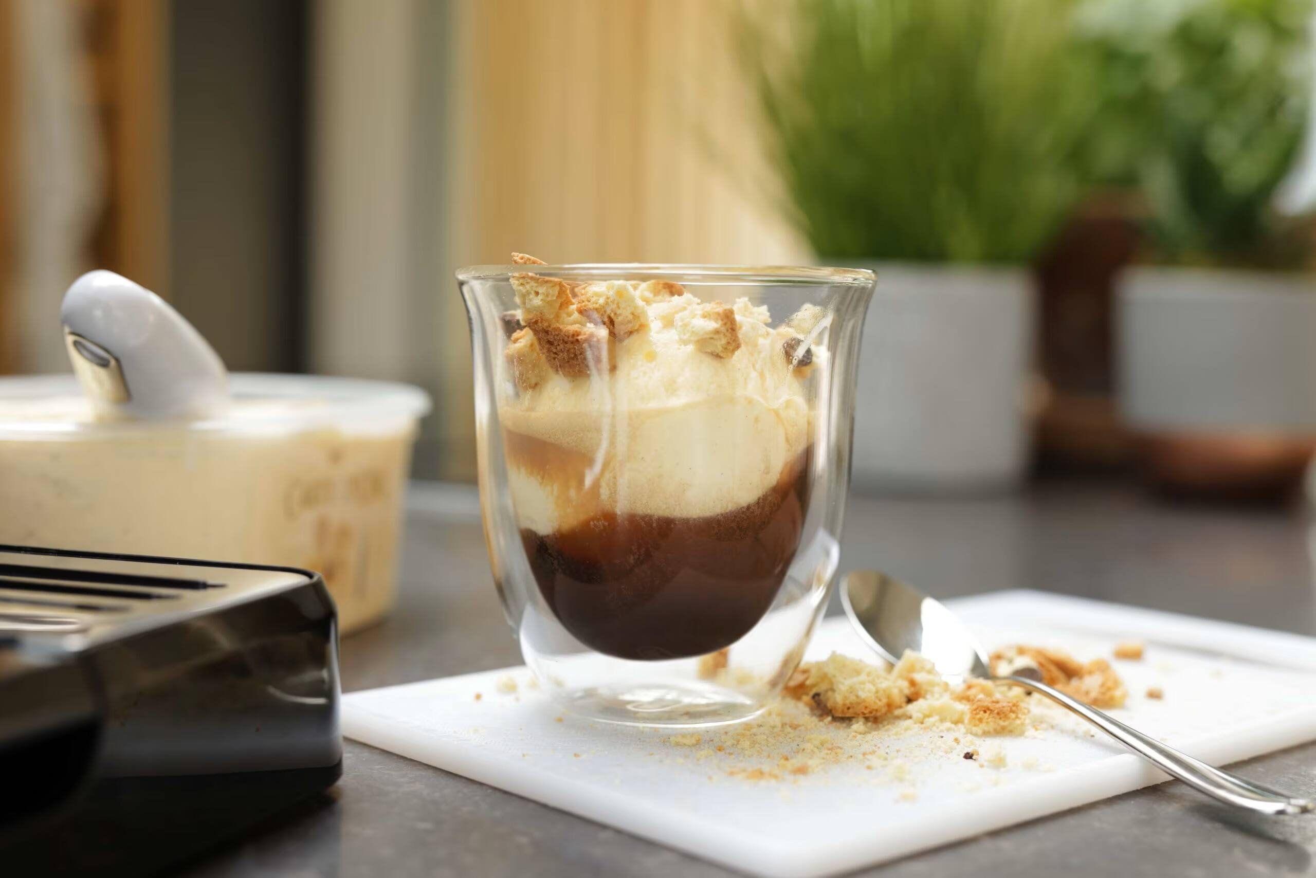 Kawa espresso z lodami