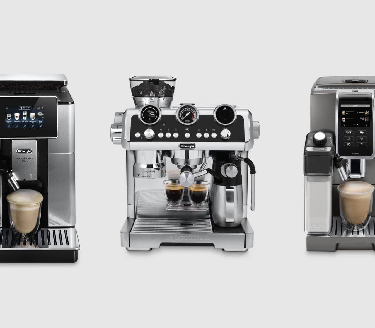 help me choose a delonghi coffee machine