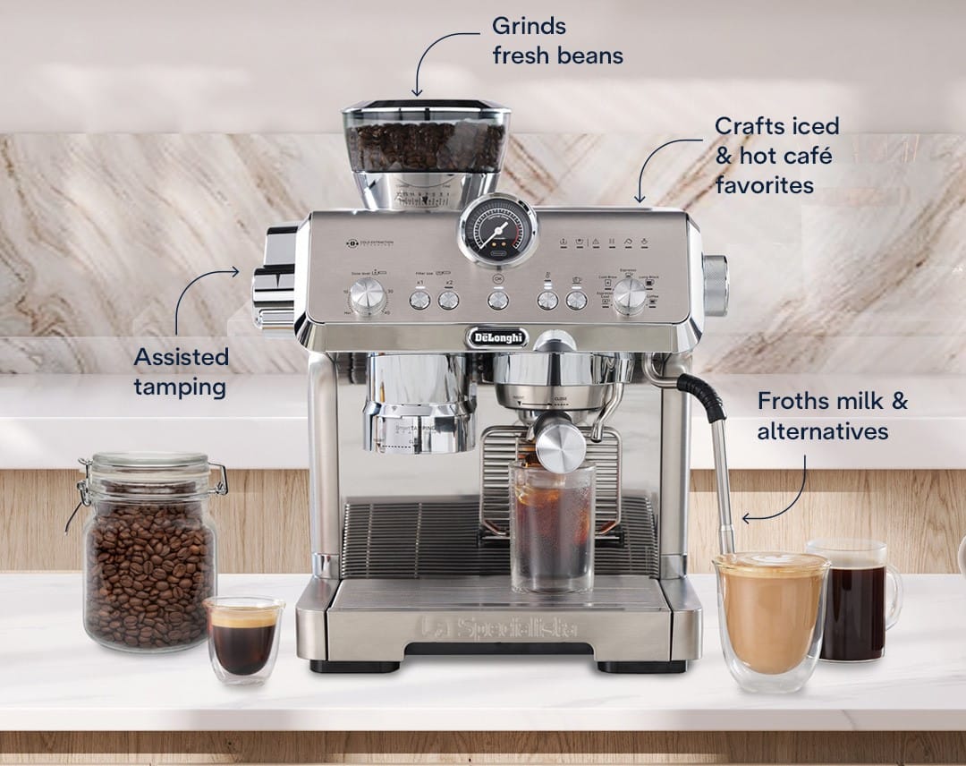 At home latte machine online