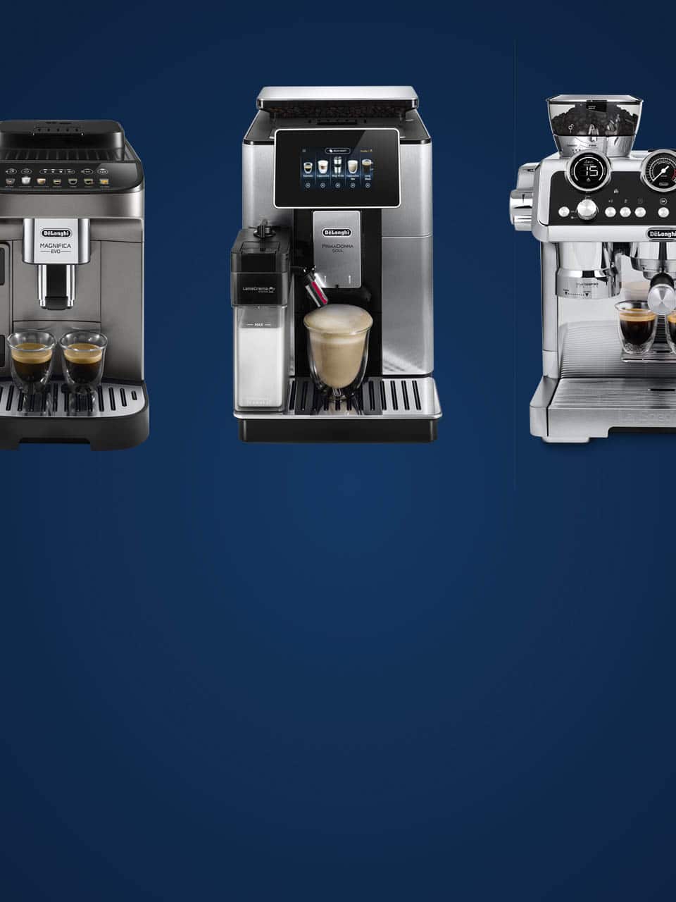 help me choose a coffee machine quiz by delonghi and receive a discount code 