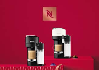 Bonus gift with the purchase of nespresso coffee machines by delonghi