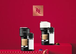 Bonus gift with the purchase of nespresso coffee machines by delonghi