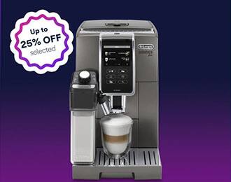 delonghi click frenzy promotion up to 25% off shop now